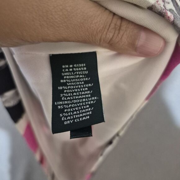 Nwt Lauren Ralph Lauren Women's Sleeveless Knee Length Back Floral Dress 14 - Picture 5 of 7